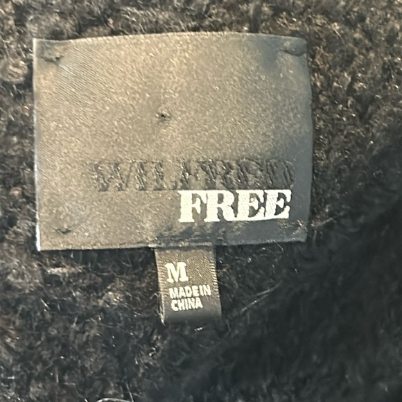 Aritzia Wilfred Free Mohair Wool Blend Oversized Open Front Cardigan Cozy Knit S - Picture 14 of 14